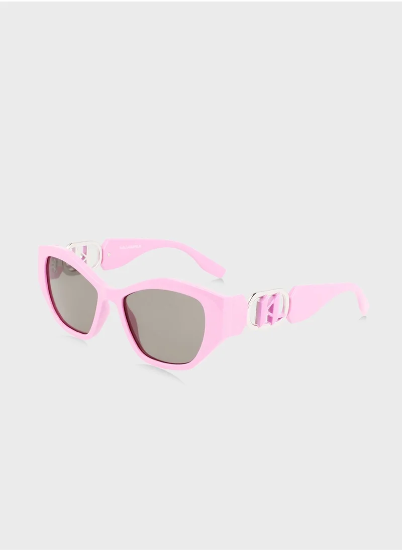 Karl Lagerfeld Modified Rectangle Sunglasses