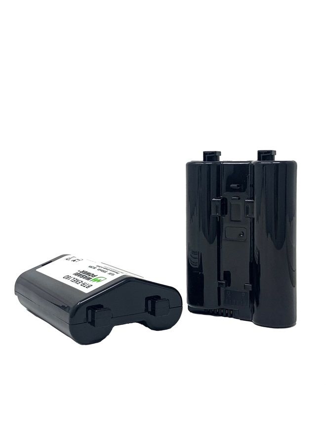 Wasabi Power Battery (2-Pack) and Dual Charger for Nikon EN-EL18d and Nikon Z9, D4, D4S, D5, D6, D850 (with adapters/Grips) - Image 3