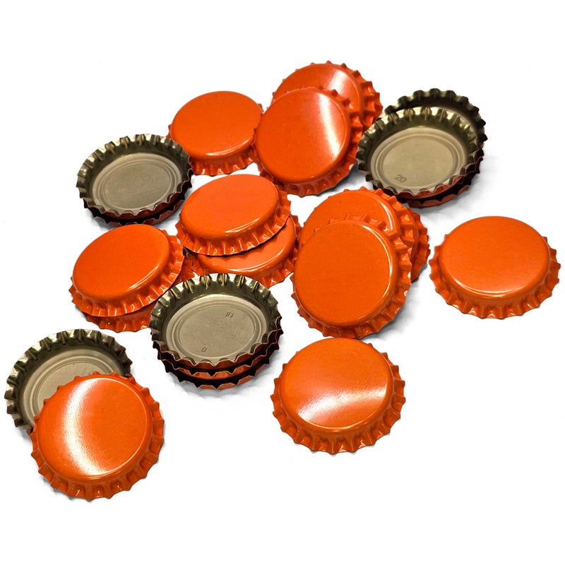 FastRack 144 Oxygen Absorbing Beer Bottle Caps | 26mm Pry-Off Orange Standard Homebrew Bottle Tops for Glass Bottles | PVC-Free Crown Caps for Beer Bottling - Image 5