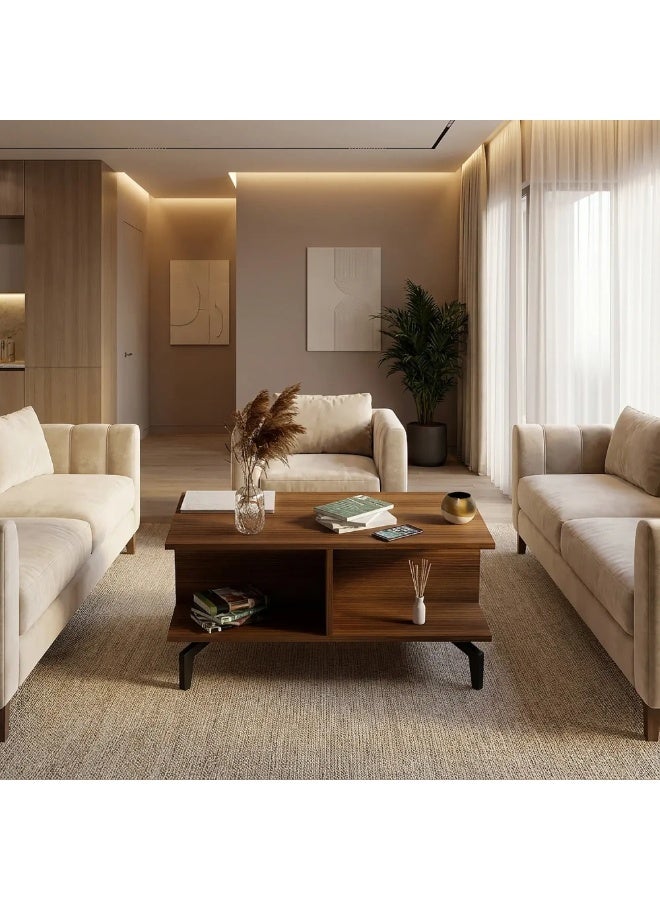 Stylish Home Brown wood table set, model SH21 - Image 5