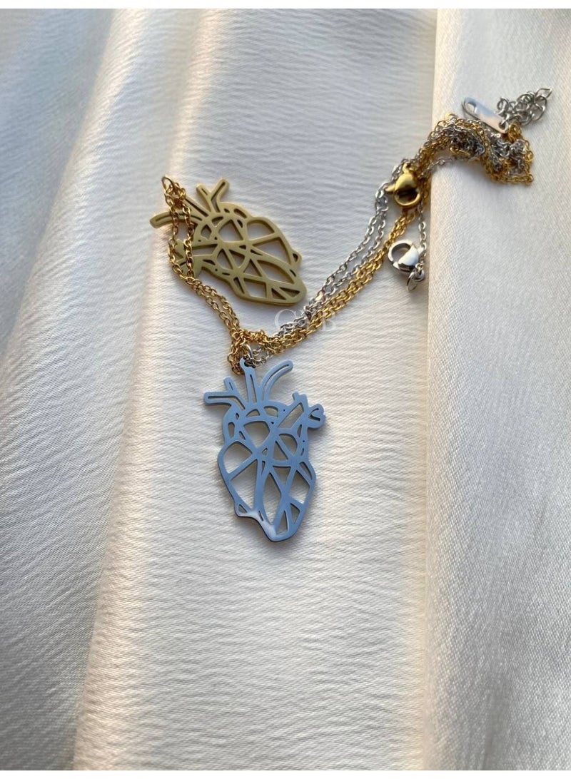 سلسله استانلس مطلى ماء ذهب ضدالصدا  - Image 1