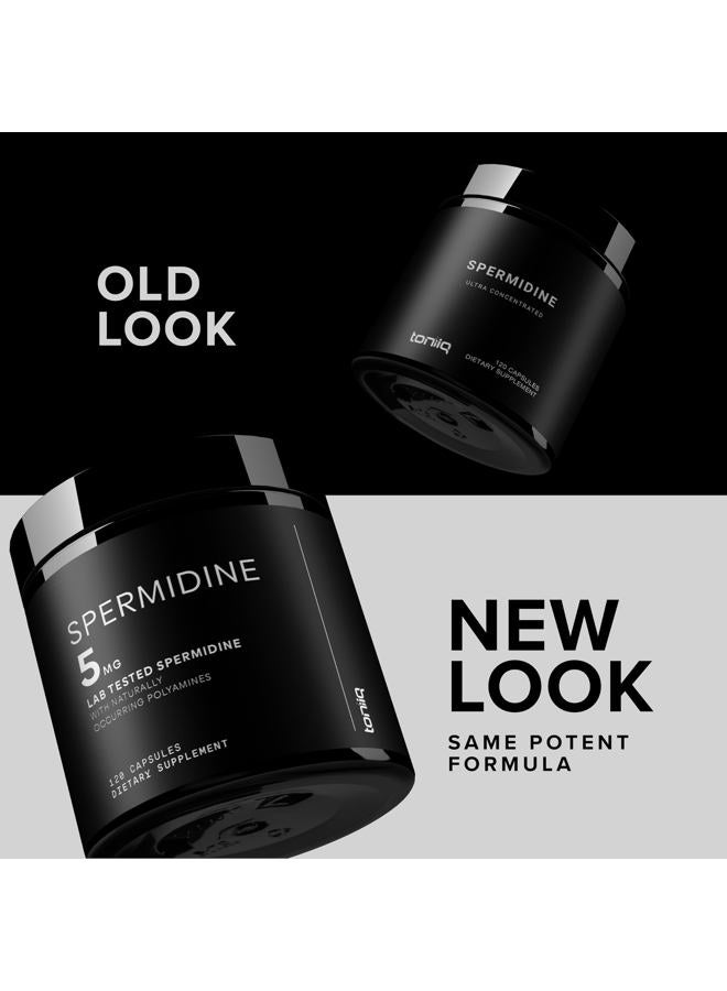 Toniiq Ultra Concentrated 500mg Spermidine Supplements for Men and Women - Non-Synthetic Spermidine Standardized to No Less Than 1% Spermidine - 5mg Spermidine per Serving Rice Germ Extract - Image 3