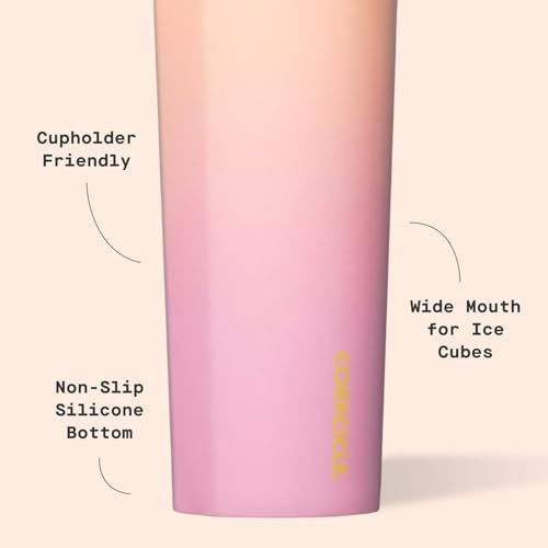 Corkcicle Sport Canteen - Keeps Drinks Cold 25 Hours - Stainless Steel Water Bottle - Triple-Insulated - Spill-Proof - Summer Drinkware Gift - Keeps Drinks Ice Cold - 20 oz - Lover - Image 4