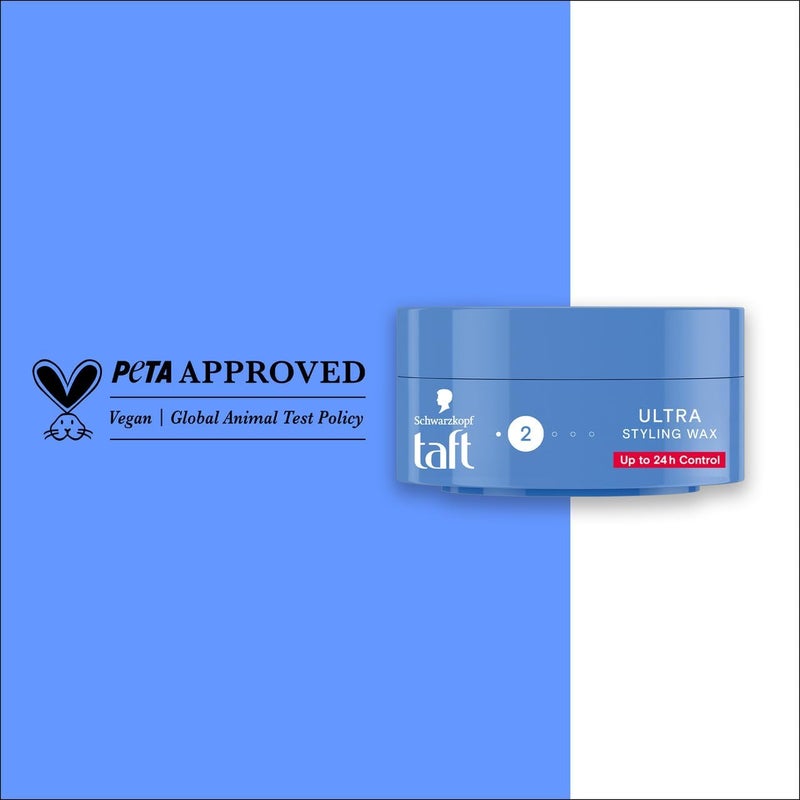 taft Ultra Styling Wax , For Hold and Maximum Shine, 75ML - Image 4
