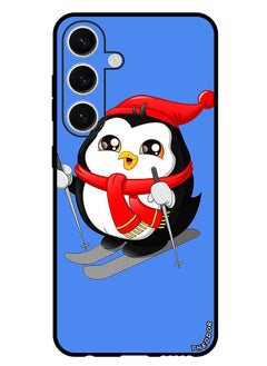 Theodor Protective Case Anti Scratch Shock Proof Bumper Cover For Samsung Galaxy S24 Plus Skating Penguin  - Image 1