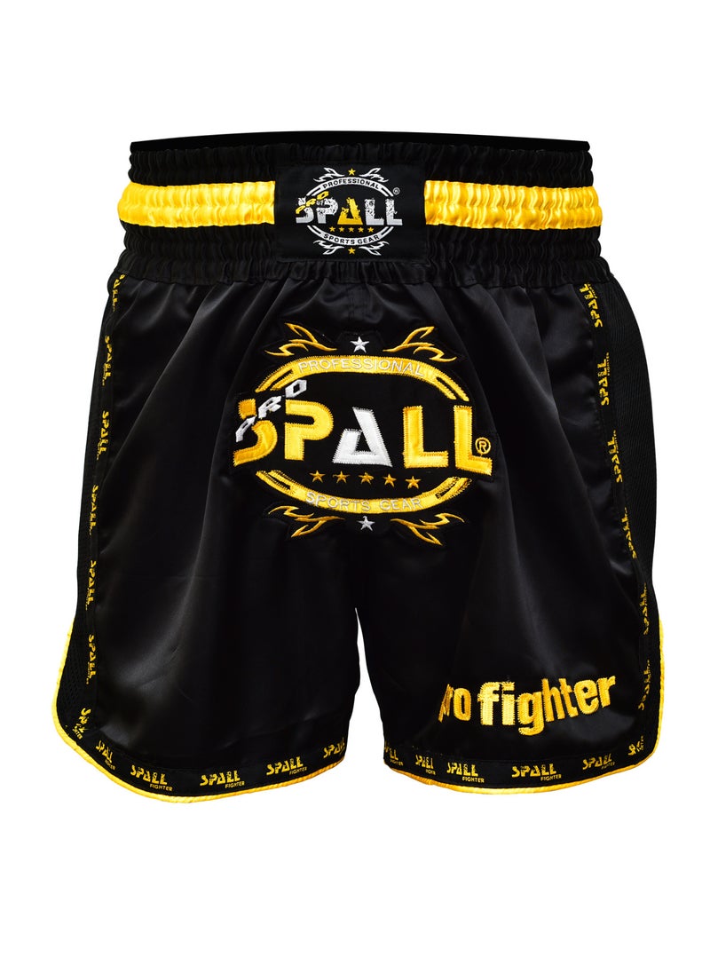 Spall Boxing Shorts For Men Muay Thai Shorts For Kickboxing Wrestling Grappling Fight And Cross Training Martial Arts Training Gym Clothing  - Image 1