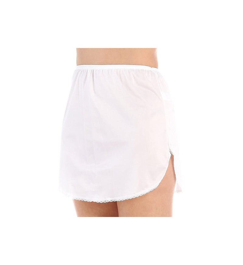 Vanity Fair womens Everyday Layers Single Slit Half Slip, Star White, Small (14" Length) - Image 1