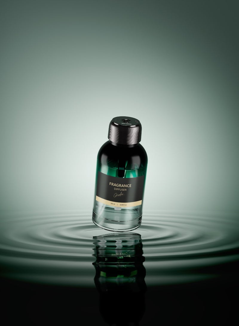 GREEN LION Jumbo Fragrance Diffuser / Multi Light Indicator / 3 Spray Modes / Laser Light Effect / Touch Control / Rechargeable / 500ml Pure Fragrance Humidifier - Green - Image 4