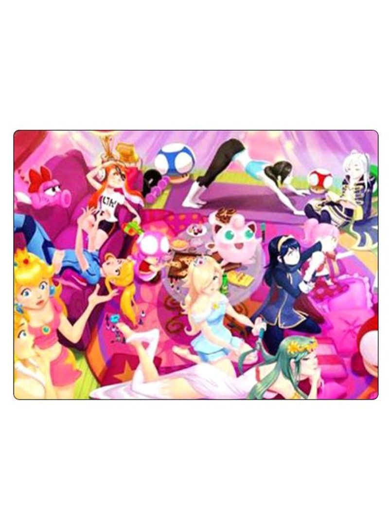 RKN Printed Anti-Slip Gaming Mouse Pad Multicolour