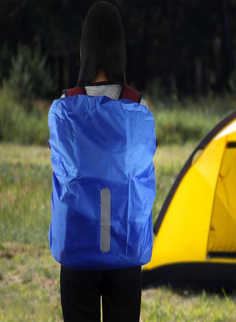 GGOOT Backpack Rain Cover Waterproof,Reflective Backpack Covers Rainproof For Travel - Backpack Waterproof Foldable Backpack Daypack For Travel Camping Hiking Outdoor Sports - Image 2