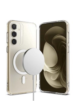 Gear4 Samsung Galaxy S25 Plus 2025 Gear4 Premium Protection Series Crystal Palace D3O Crystalex Drop Protection Completely Transparent Ultra Hybrid MagSafe Case Cover - Clear  - Image 2