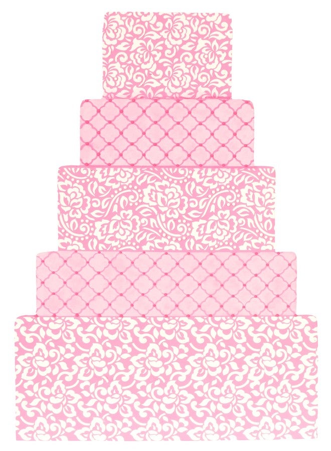 Designer Stencils Chantilly Lace 1 Cake Side foodgrade stencil, 3.8 X 13, Beige/Semi-Transparent - Image 3