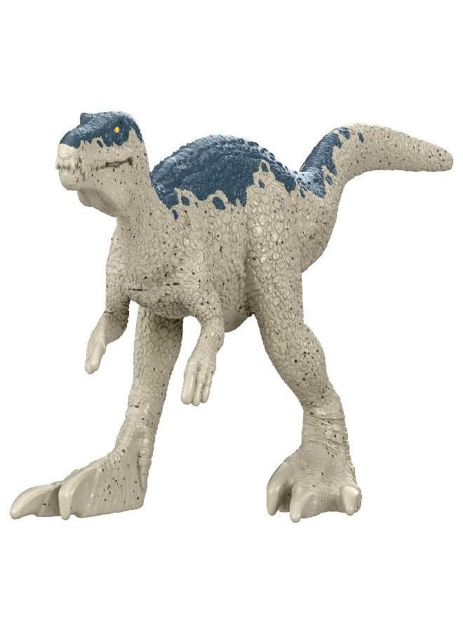 Jurassic World Toys - Jurassic World Toys Dominion Carnotaurus Clash Pack, 5 Mini Toys Including 1 Human Figure & 4 Dinosaurs in Truck-Themed Package - Image 1