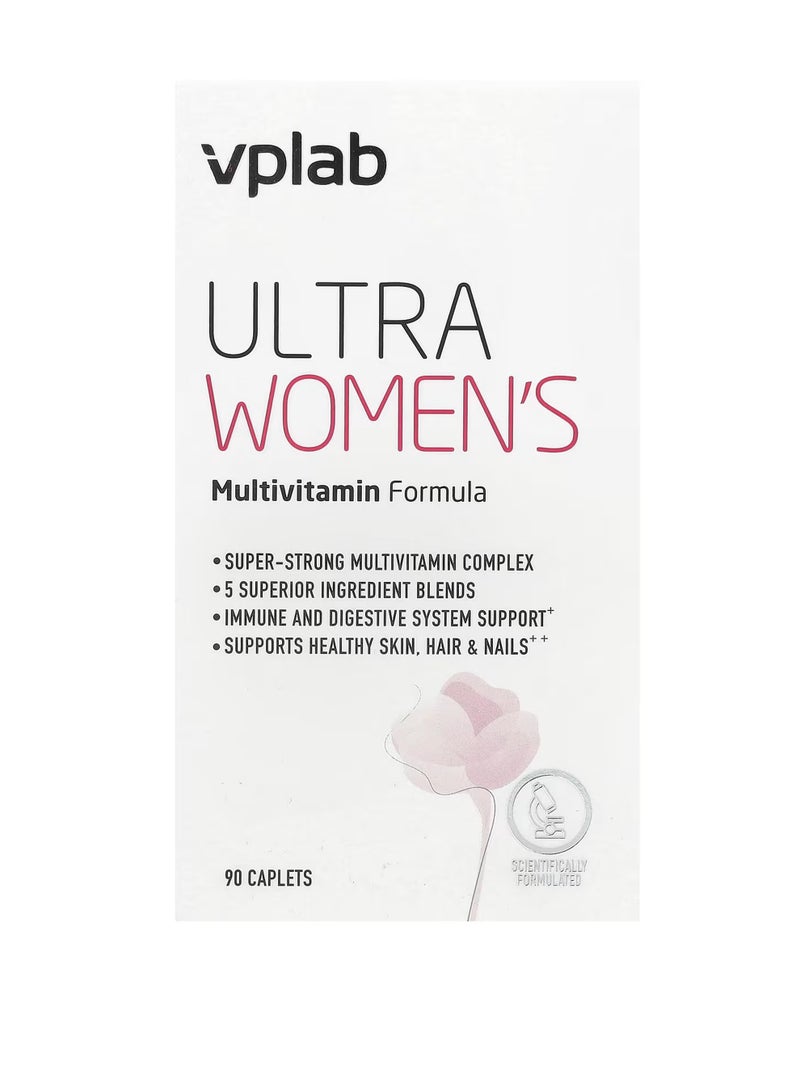 تركيبة الفيتامينات المتعددة للنساء من ألترا، 90 كبسولة