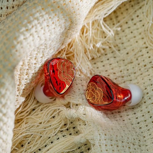 Linsoul سماعات الأذن Linsoul TANGZU x HBB XuanNv، سماعات HiFi مع سائقين ديناميكيين، سماعات ألعاب سلكية مع غلاف راتنجي مطبوع بتقنية 3D، كابل OFC بلوري مفكوك 2Pin لموسيقيي الصوتيات - Image 4