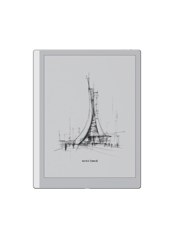 بوكس لوحي الكتابة BOOX Go 10.3 Gen II بشاشة E-Ink مقاس 10.3 بوصات بدقة 300 PPI، بدون إضاءة أمامية، يعمل بنظام Android 15، يدعم قلم InkSense Plus Stylus، بسعة تخزين 64GB دفتر ملاحظات رقمي مخصص للعمل والإنتاجية المركزة. - Image 3