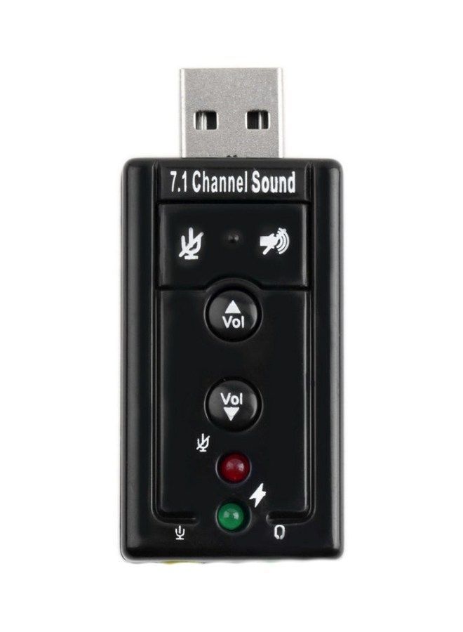 NIBEMINENT Audio Sound Adapter Black - Image 1