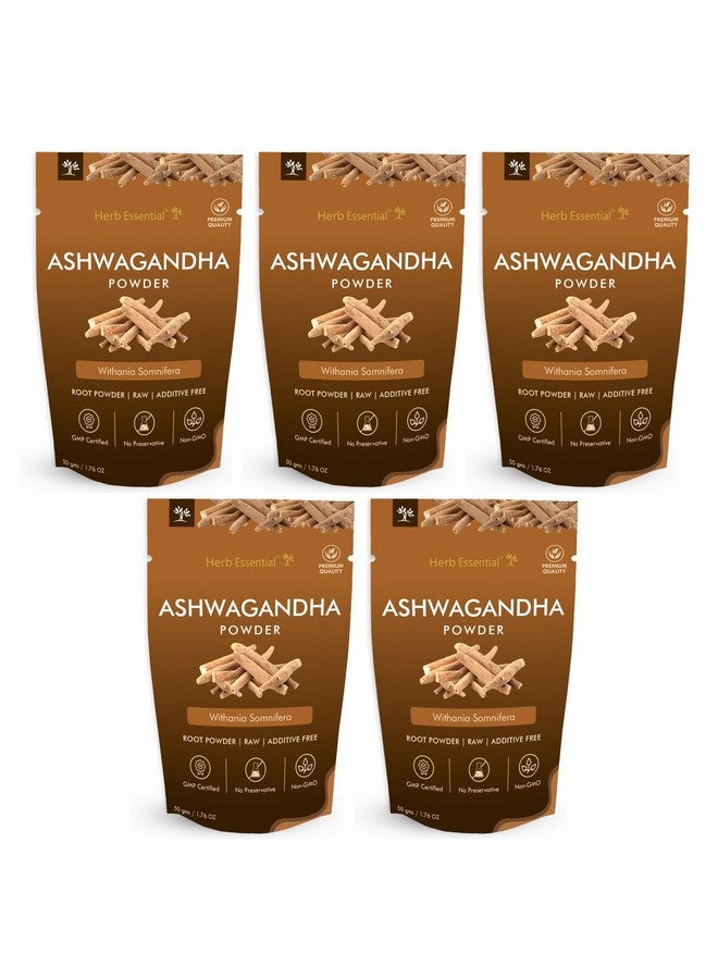 Herb Essential مسحوق أشواغاندا الأساسي 50 جرام (عبوة من 5) - Image 1