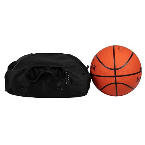 WHACKK Storm Soccer Black Football Equipment Bags Basketball Volleyball Throwball Drawstring Backpack Ballbag Helmet/Ball Pocket Dual Pockets Bottle Holder Lightweight Gym Sports Kitbag for Men Boys - Image 4