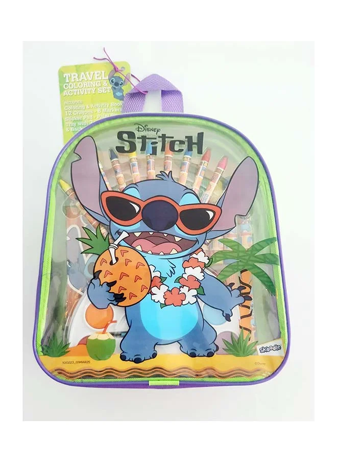 Disney Stitch Travel Coloring & Activity Set