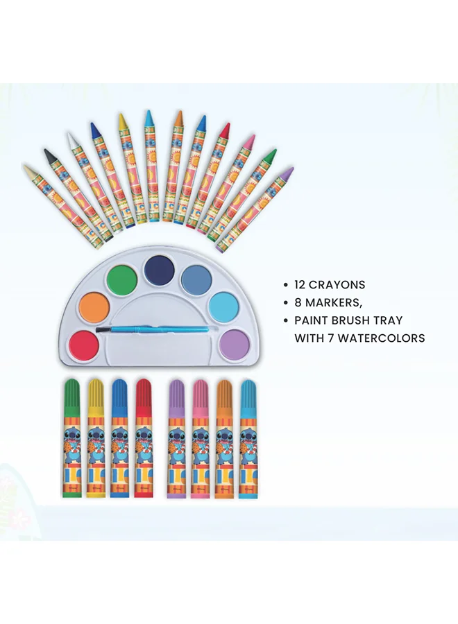 Disney Stitch Travel Coloring & Activity Set