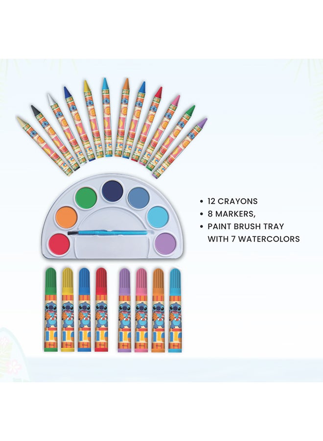 Disney Stitch Travel Coloring & Activity Set | Learning & Educational Set | Fun Activity | Perfect Gift for Kids | Age 3+ - Image 3