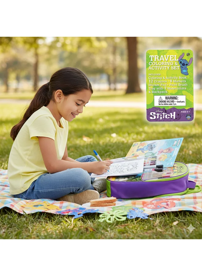 Disney Stitch Travel Coloring & Activity Set