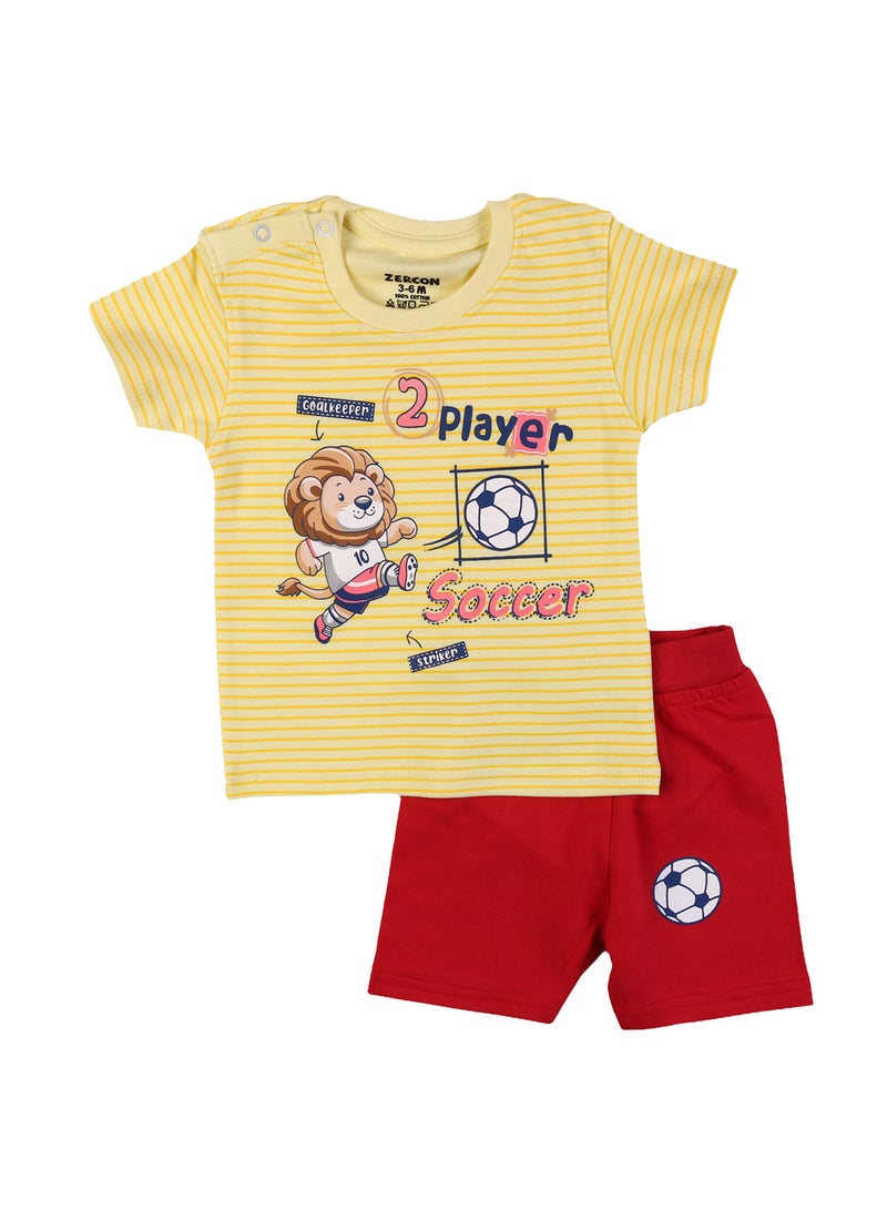 Zercon Summer Pajama Set for Newborn Babies 6285 - Image 1
