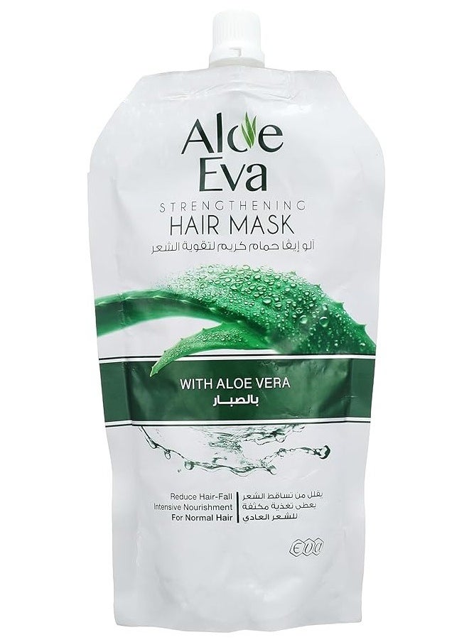 Aloe Eva Strengthening Hair Mask Pouch with Aloe Vera 250gm  - Image 1