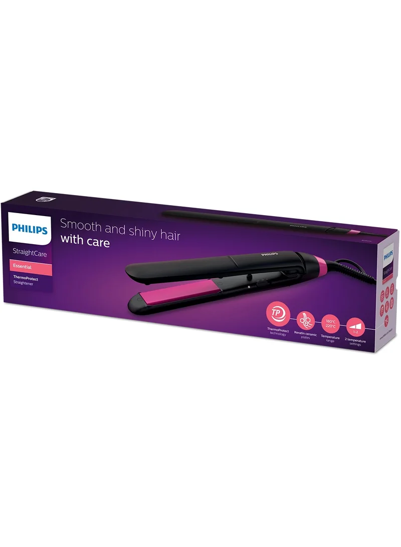 فيليبس StraightCare Essential ThermoProtect straightener BHS375/03