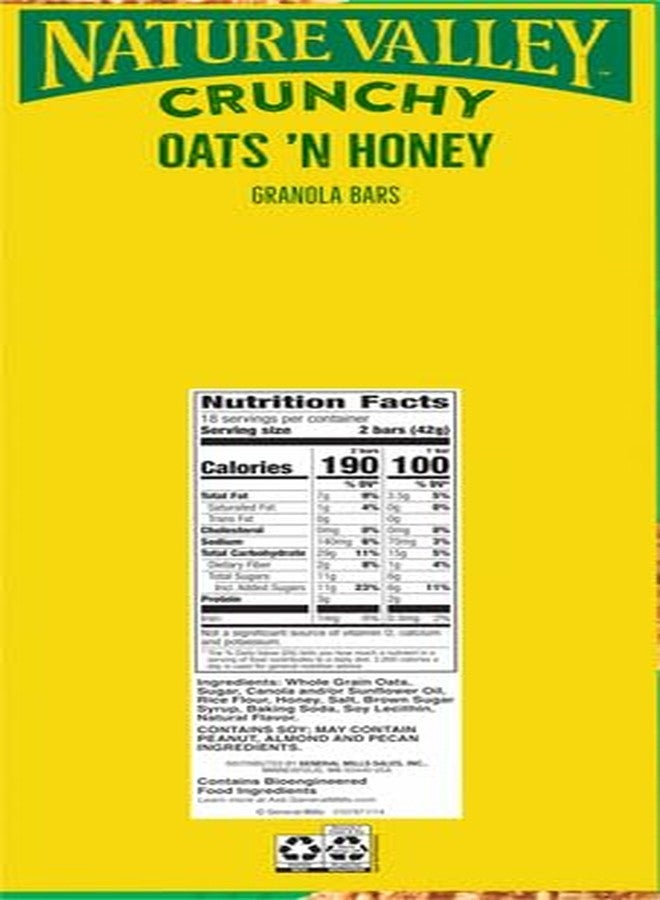 Nature valley oats and honey granola bar, 18 Count (Pack of 1) - Image 4