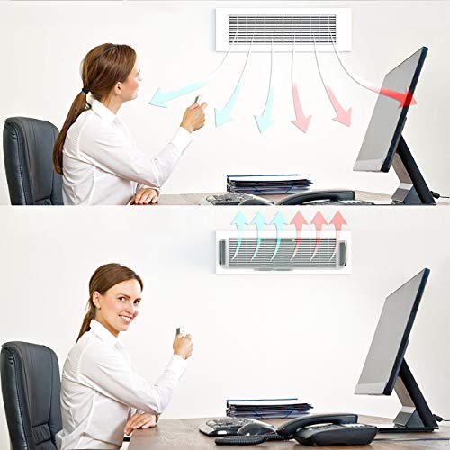 HOME INTUITION موجه حراري ومغناطيسي قابل للتعديل للفتحات، الجدران الجانبية، وسجلات السقف من هوم إنتويشن - Image 5