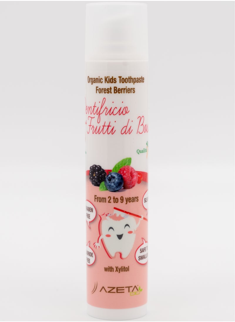 Azeta Bio - Organic Kids Toothpaste Forest Berries - Image 1