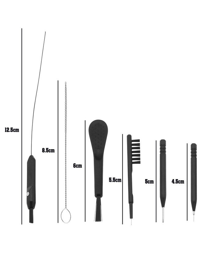 ECSiNG Set of 7 Hearing Aid Cleaning Kit Portable Hearing Aid Cleaning Tools Earbuds Earphone Amplifier Cleaner Brush Kit with Cleaning Cloth - Image 4