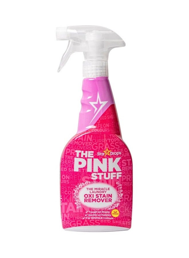 Miracle Laundry Oxi Stain Remover Spray for Whites and Colours - Powerful 500ml