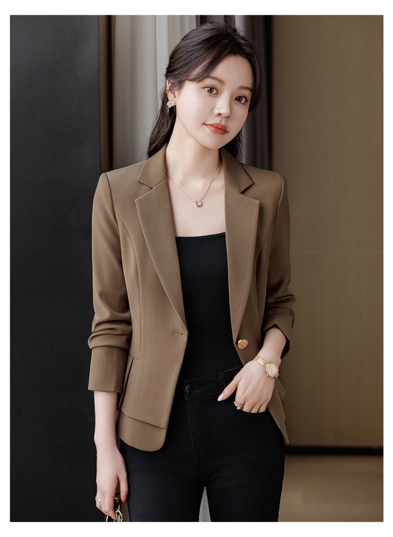 Shougu New Fashionable Casual Ms Suit Blazer - Image 3