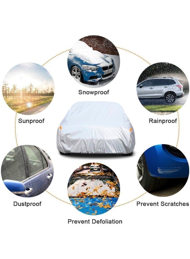 BLAZINGLY Premium 2-Layer Car Cover for Jetour T1 & Jetour T2 | Waterproof, Heat & UV Resistant - Image 2