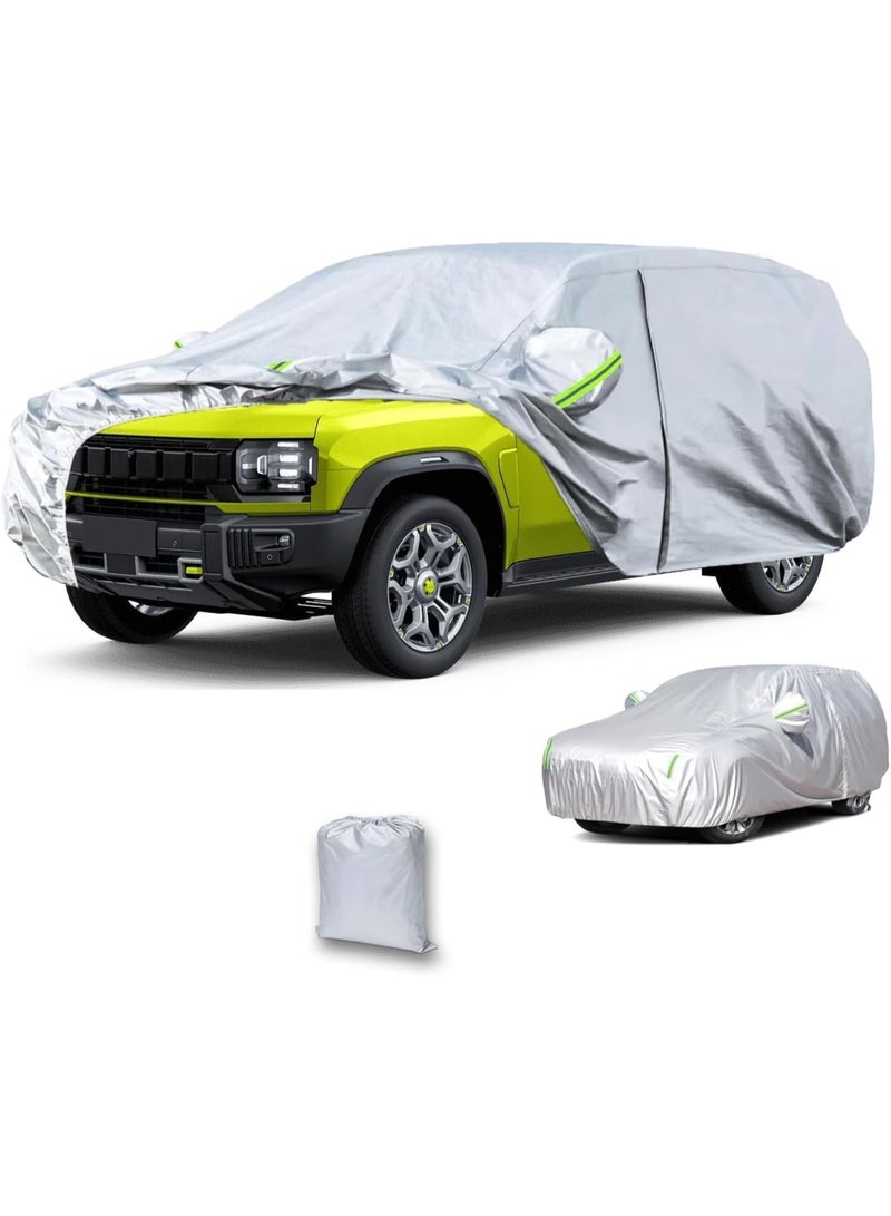BLAZINGLY Premium 2-Layer Car Cover for Jetour T1 & Jetour T2 | Waterproof, Heat & UV Resistant - Image 1