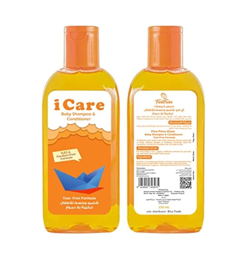 Icare baby shampoo tear-free,sles-free & paraben-free-100 ml - Image 2