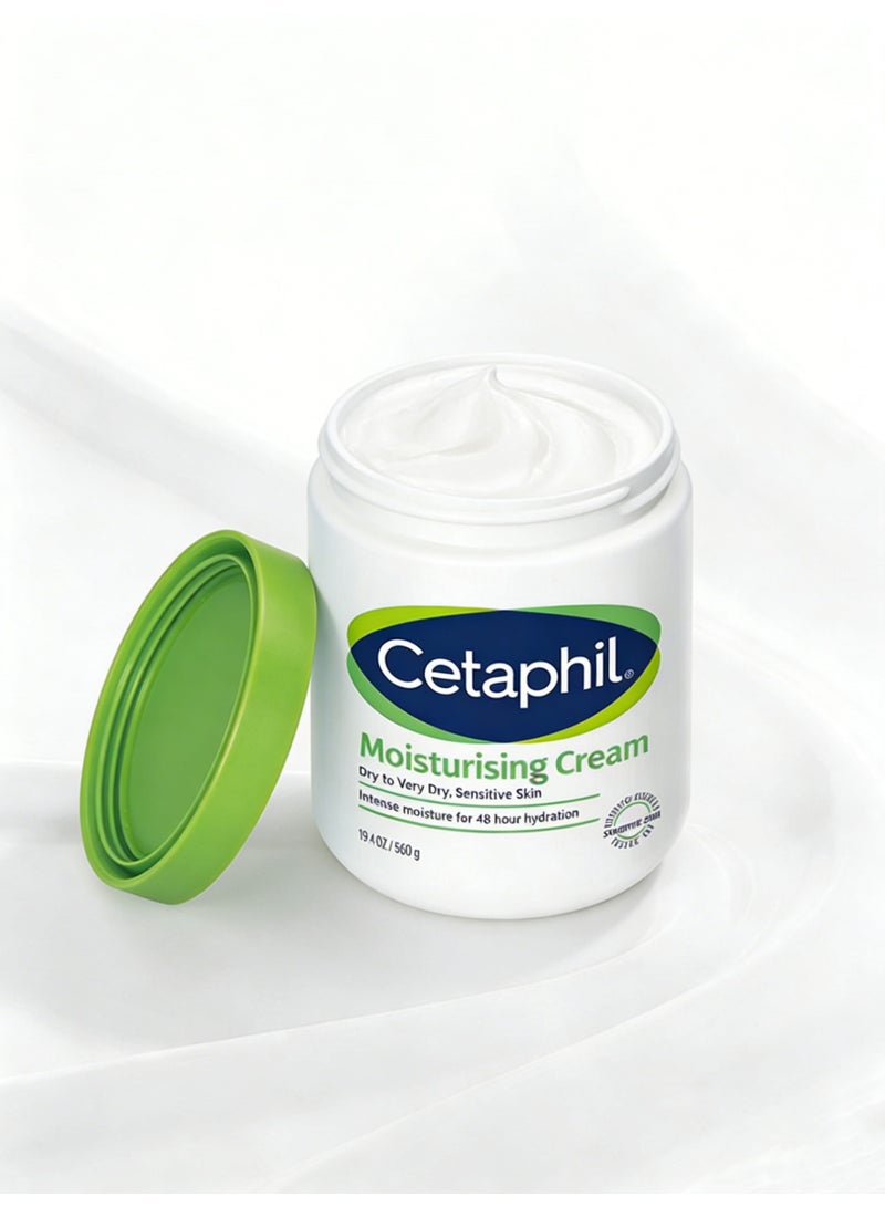 Cetaphil Moisturising Cream For Dry To Very Dry And Sensitive Skin White 550grams - Image 1
