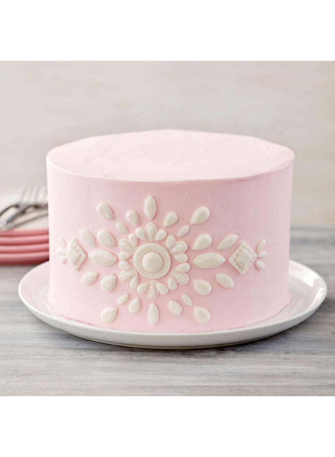 NIBEMINENT Fondant And Gum Paste Mould Blue 26.67x12.95x1.07cm - Image 3