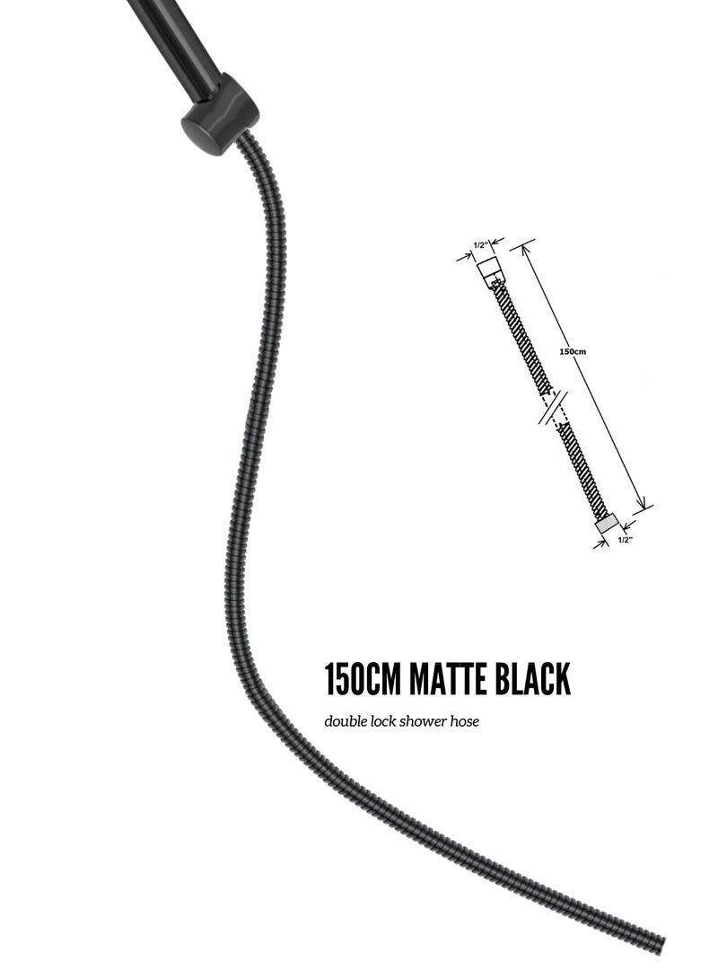 MAAT Maxima Bronze Black Rain Set | Turkish Elegance for Modern Bathrooms  - Image 4