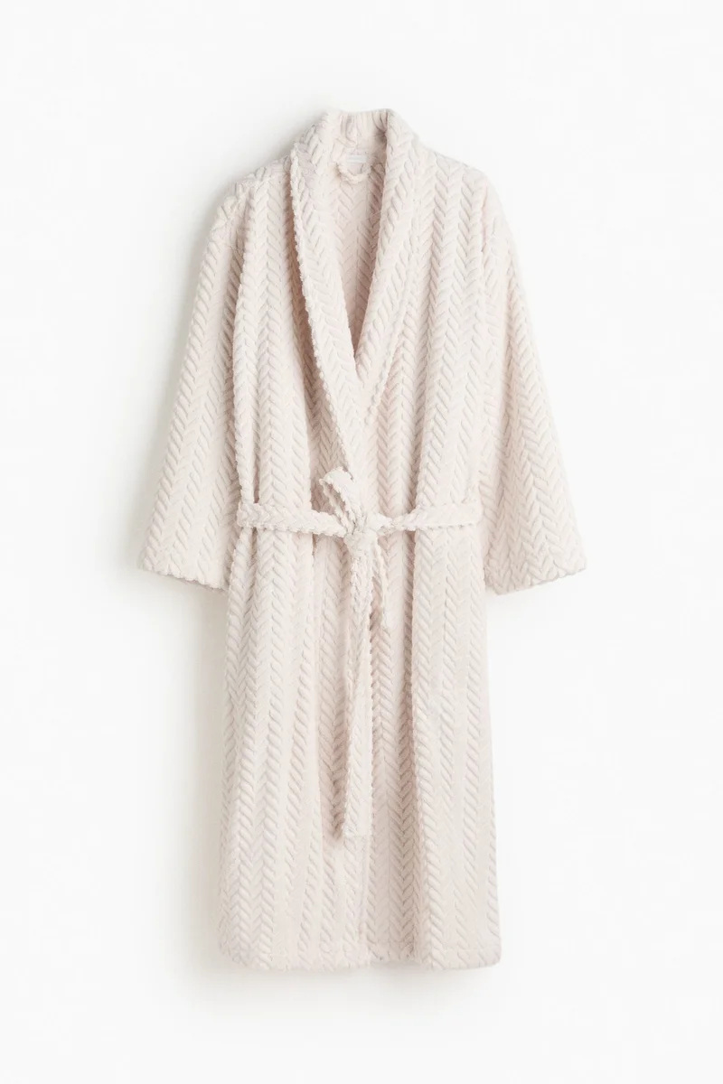 H&M Textured dressing gown