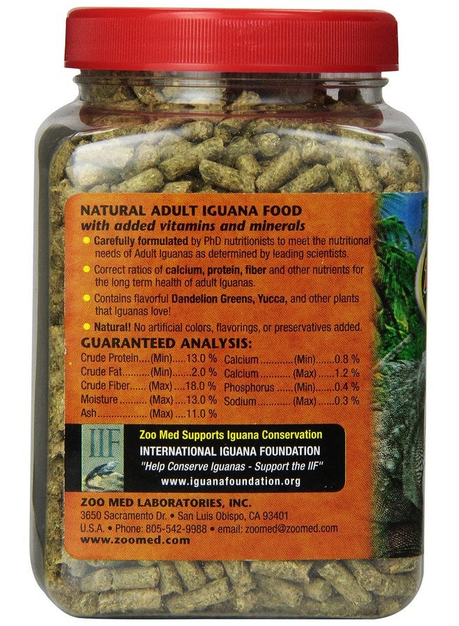 زوو ميد حبيبات ناعمة ورطبة SZMZM85 من Zoo Med Laboratories لحيوان الإغوانا البالغ، 10 أونصات - Image 2