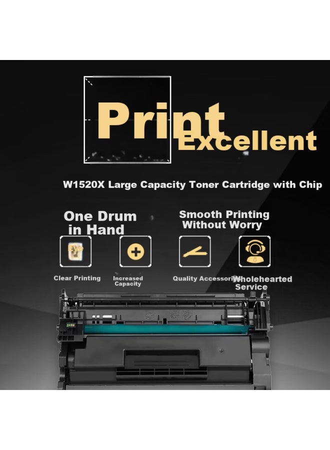 V4ink Compatible Hp 4104dw Toner Cartridge With Chip 152a Toner Cartridge For Hp 4104dw 4004dw 4104fdw Printer W1520a High Capacity Toner - Image 2