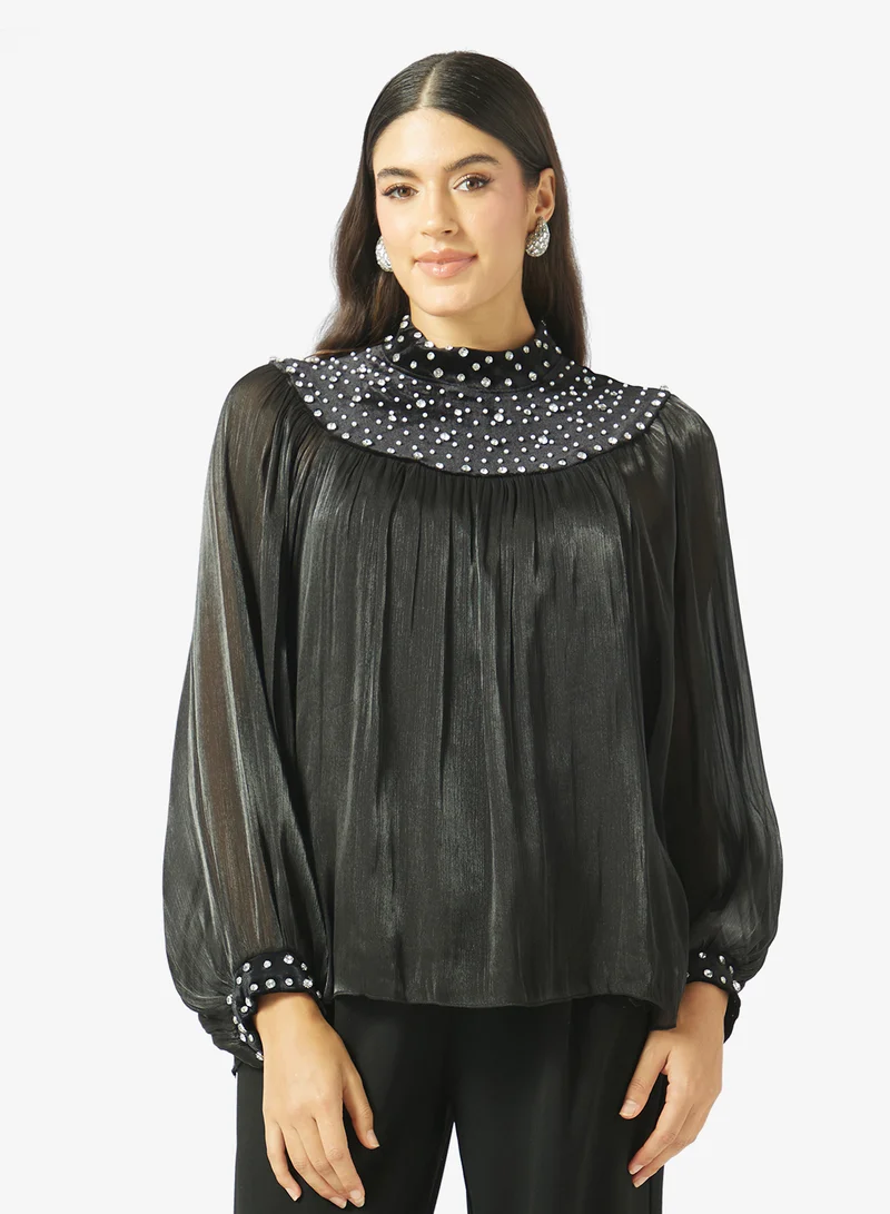 Ella Embellished Blouse