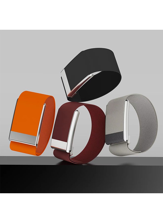 O Ozone HydroKnit Nylon Sport Band For Whoop 5.0 | Soft, Elastic, Water-Resistant, Fast-Drying Replacement Strap for Active Lifestyles- Black - Image 5