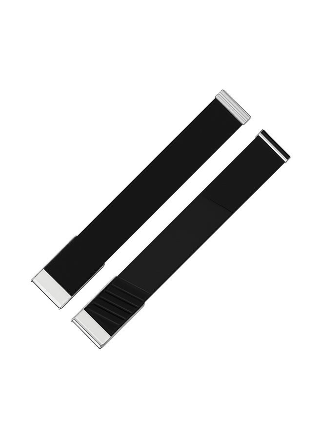 O Ozone HydroKnit Nylon Sport Band For Whoop 5.0 | Soft, Elastic, Water-Resistant, Fast-Drying Replacement Strap for Active Lifestyles- Black - Image 1