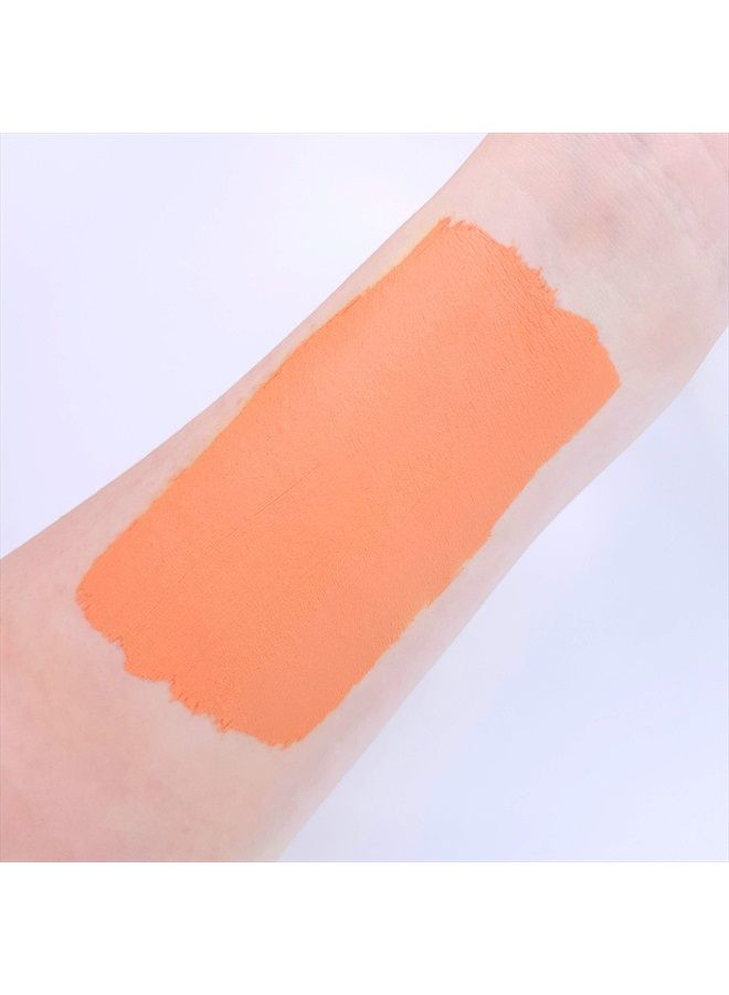 Moon Creations Pro Face & Body Paint Cake Pots by Moon Creations - Apricot - Professional Water Based Face Paint Makeup for Adults, Kids - 1.26oz - Image 2