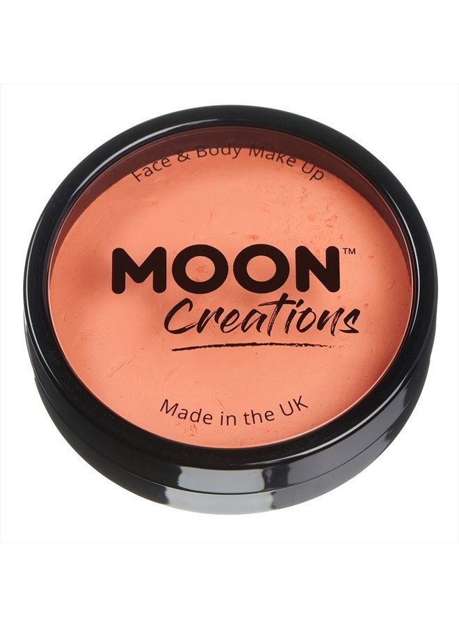 Moon Creations Pro Face & Body Paint Cake Pots by Moon Creations - Apricot - Professional Water Based Face Paint Makeup for Adults, Kids - 1.26oz - Image 1